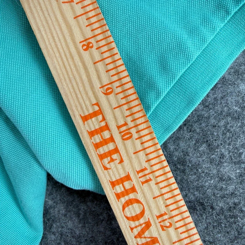 Polo Ralph Lauren Polo Shirt Mens XXL Teal Green Stretch Preppy Yellow Pony Logo